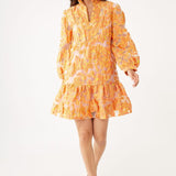 Abbey Glass Dresses Emmerson Dress Orange Blossom Organza