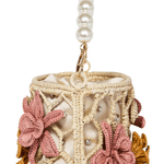 APAYA Handbags Natural Anastasia Pearls Natural