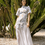 Ashley Stambouli Dress Blaze Sheer Dress