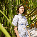 Ashley Stambouli Dress Blaze Sheer Dress