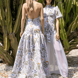 Ashley Stambouli Dress Garden Gown