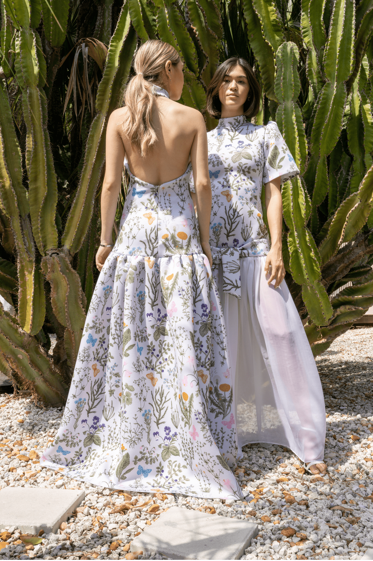 Ashley Stambouli Dress Garden Gown