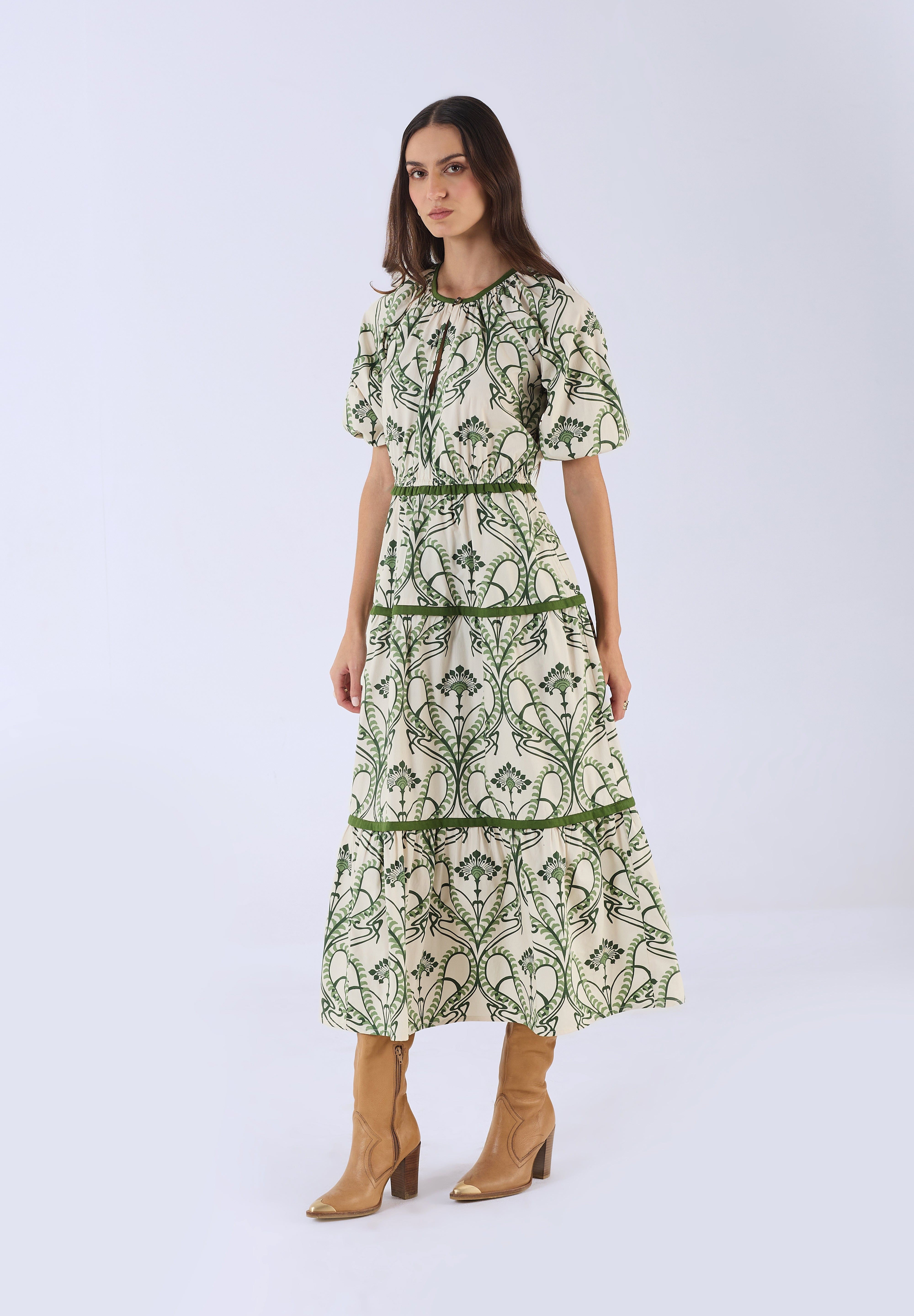 Beyond by Vera DRESS 1190 Maple