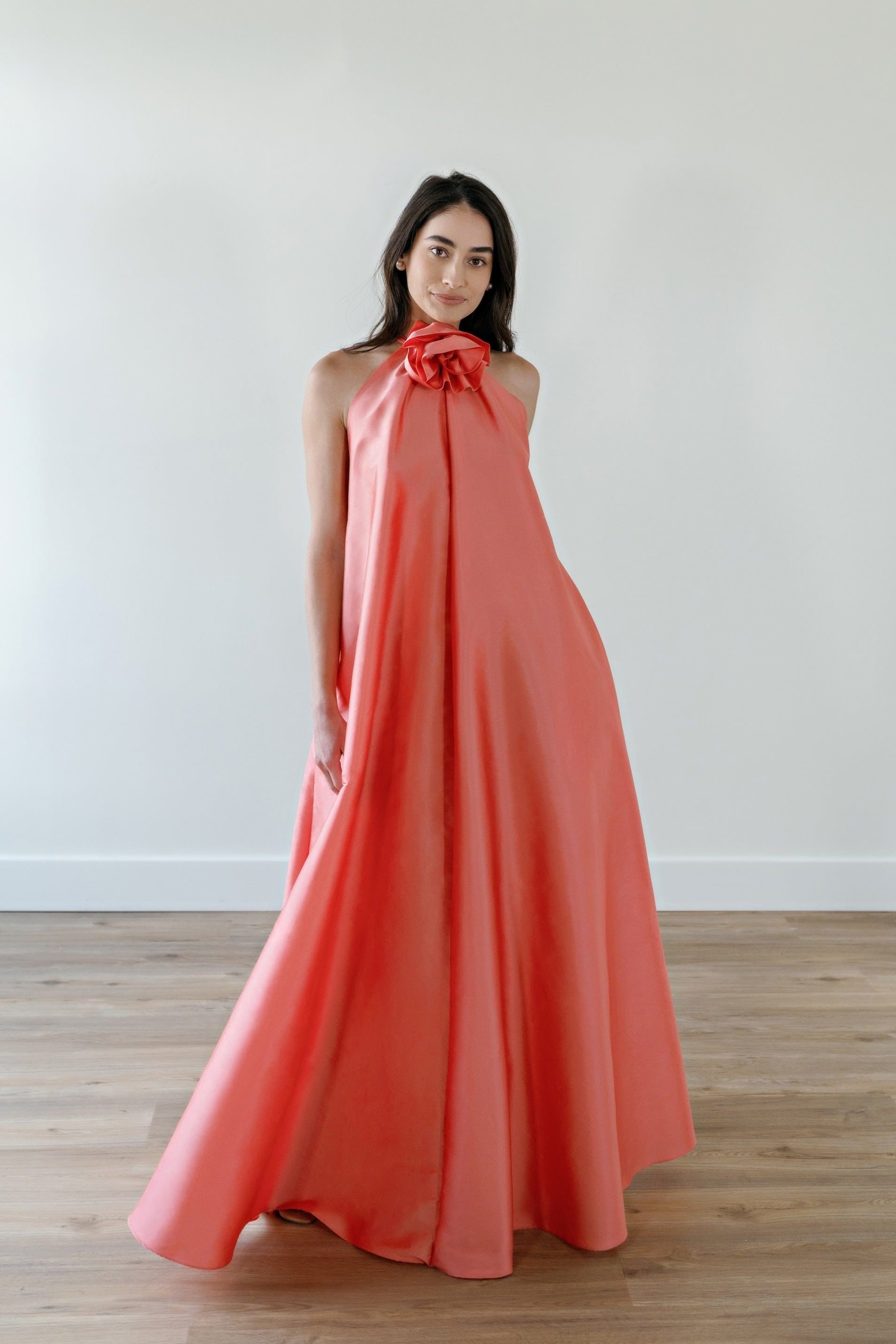 By Watters Dress XS / Pamplemousse Bloom