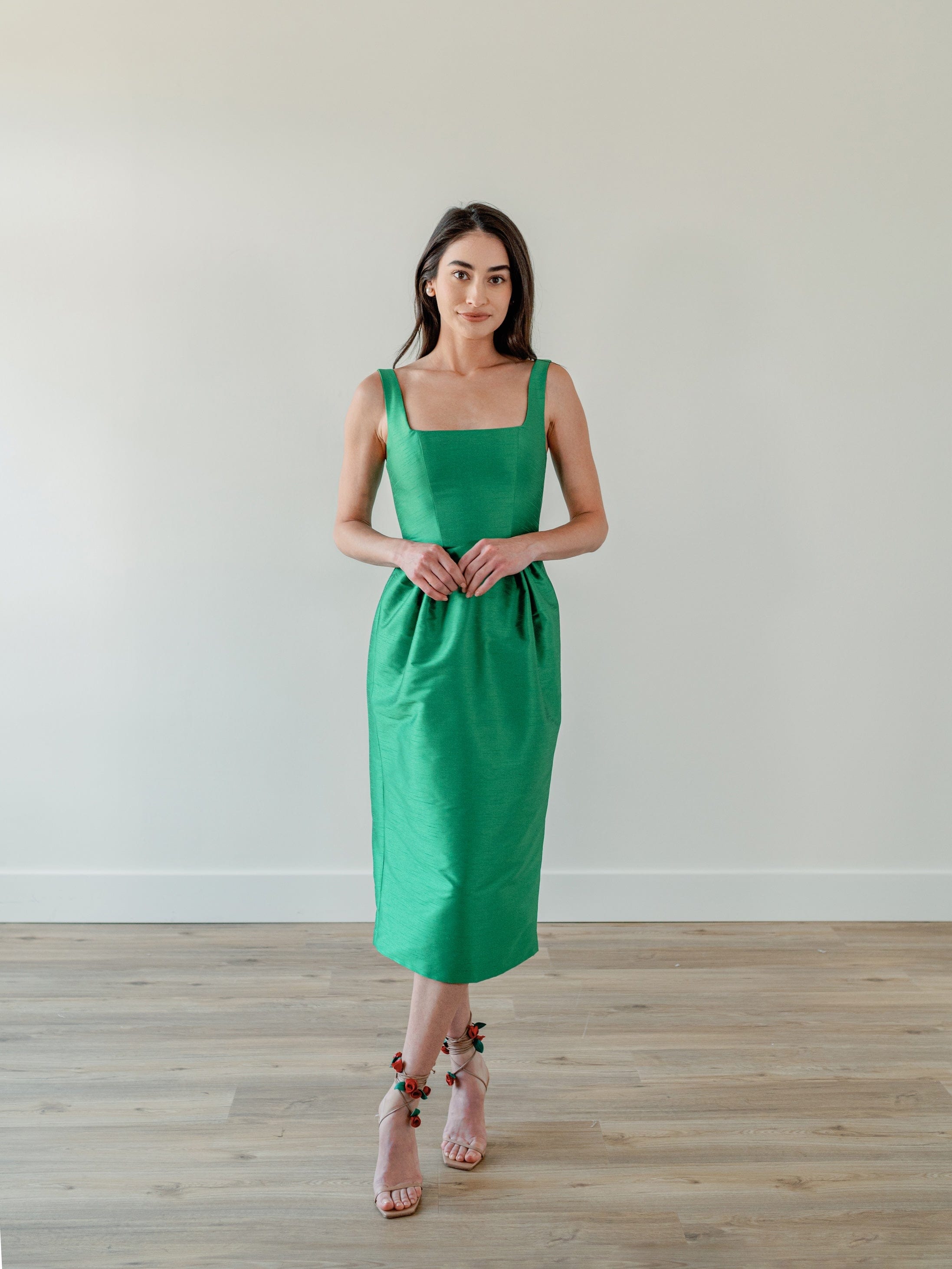 By Watters Dress 00 / Jalapeno Seaside