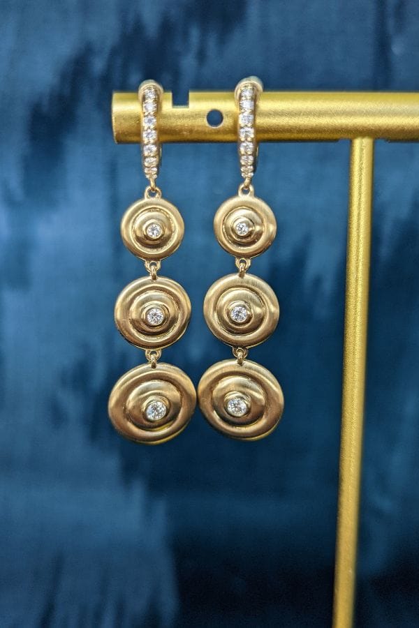 Campbell + Charlotte Evolve Chandelier Earring - Diamond