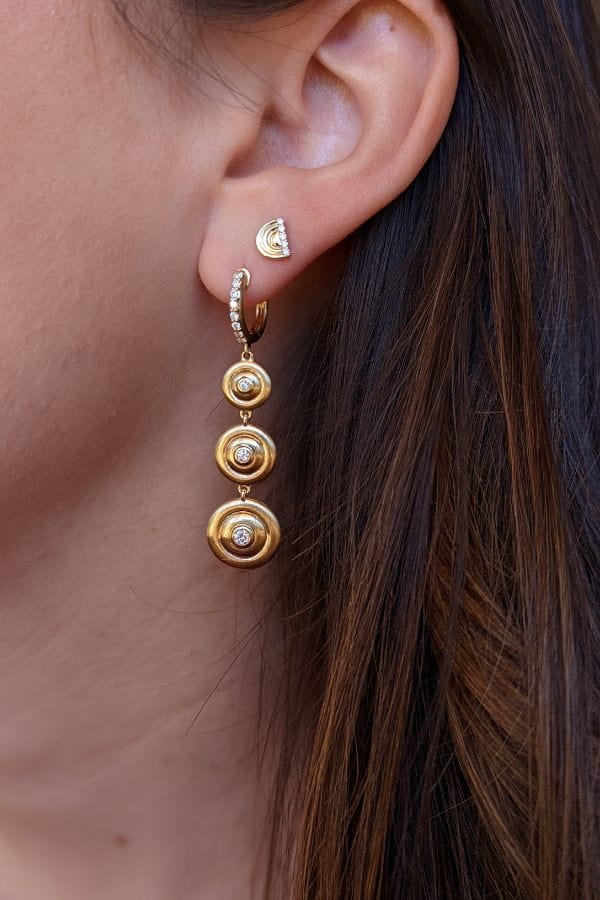 Campbell + Charlotte Evolve Chandelier Earring - Diamond