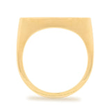 Campbell + Charlotte Ring The Edge Tapered Stacking Ring - Gold