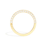 Campbell + Charlotte The Crew Knife Edge Stacking Ring - Diamond
