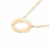Campbell + Charlotte The Crew Small Circle Pendant Necklace