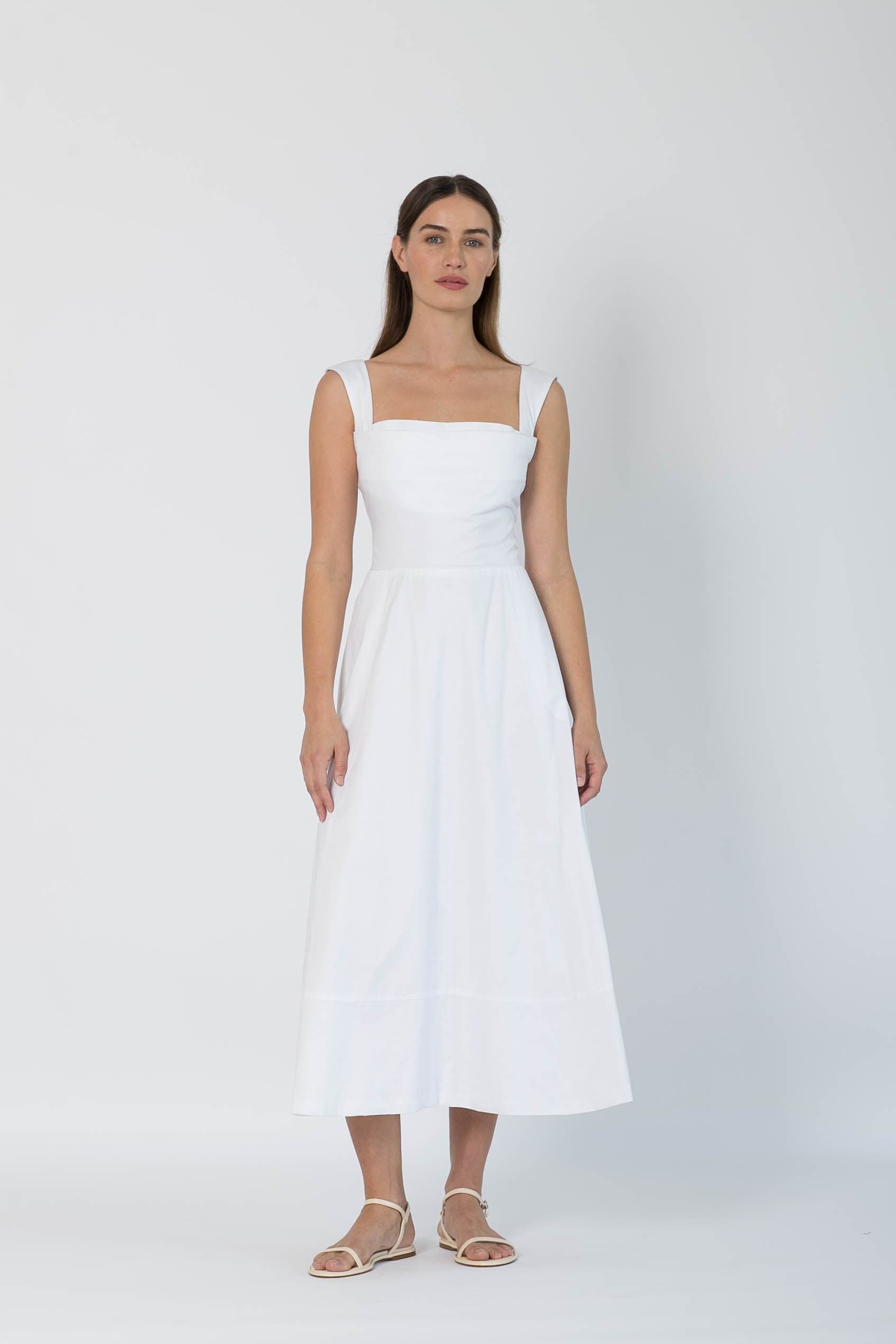 Damaris Bailey Dress Maribel Dress White