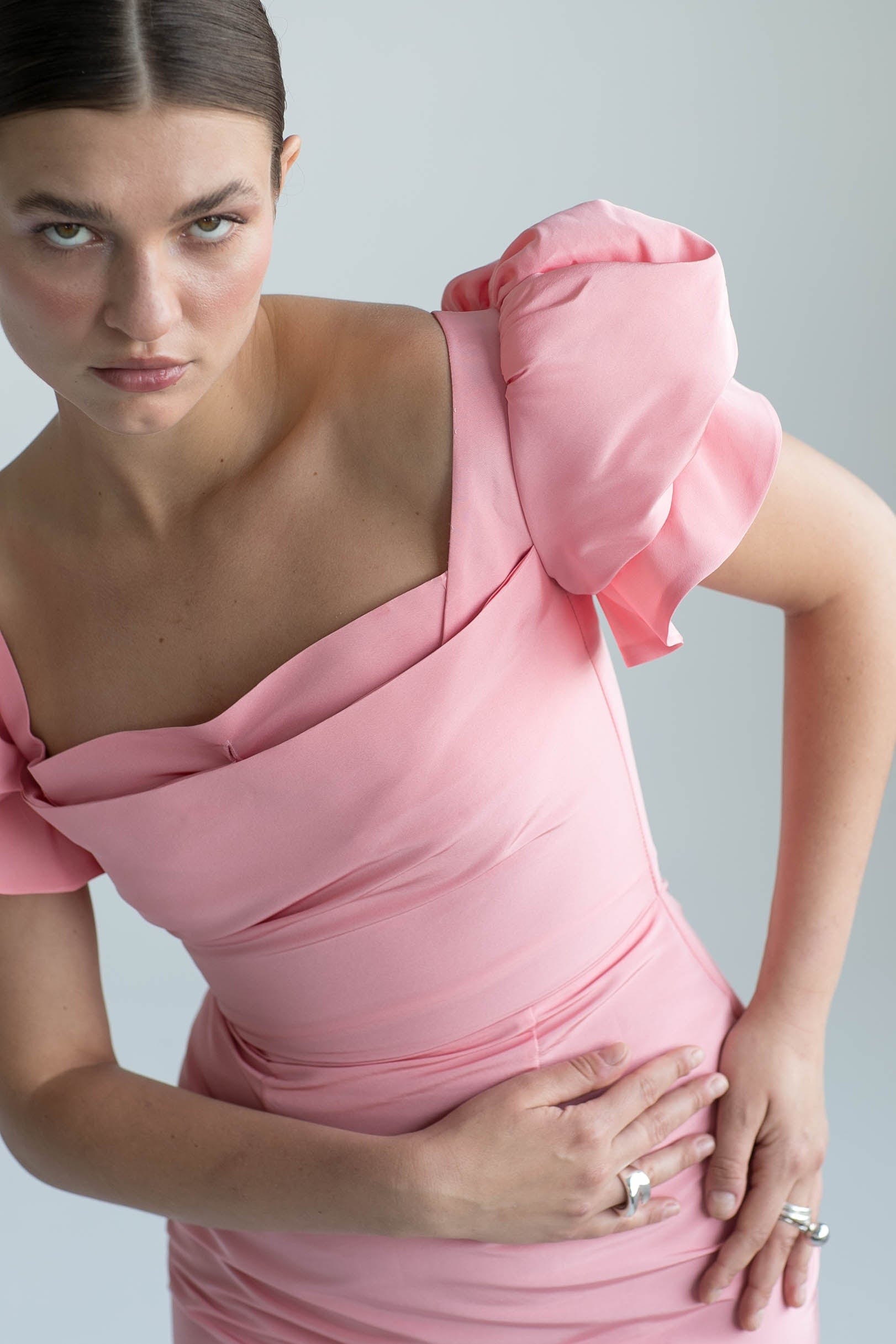 Damaris Bailey Dress Rosa