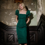 Damaris Bailey dresses Rose Dress Evergreen