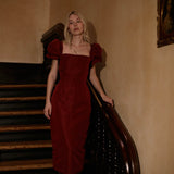 Damaris Bailey dresses Rose Dress Merlot