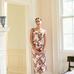 Damaris Bailey Top Rosso Top Garden Floral