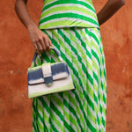 De Castro 2 Piece Skirt Set Custom size Green Leheriya Set