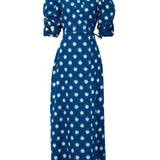 De Castro Dress Campo Dress in Blue