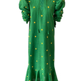 De Castro Dress Emerald Green Margarita Dress