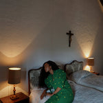 De Castro Dress Emerald  Green Margarita Dress