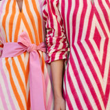 De Castro Dress Multicolor Illusion Dress