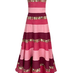 De Castro Dresses Bloom Stripe Dress