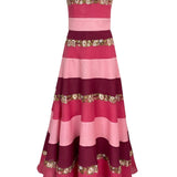 De Castro Dresses Bloom Stripe Dress