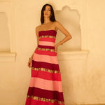 De Castro Dresses Bloom Stripe Dress