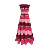 De Castro Dresses Bloom Stripe Dress