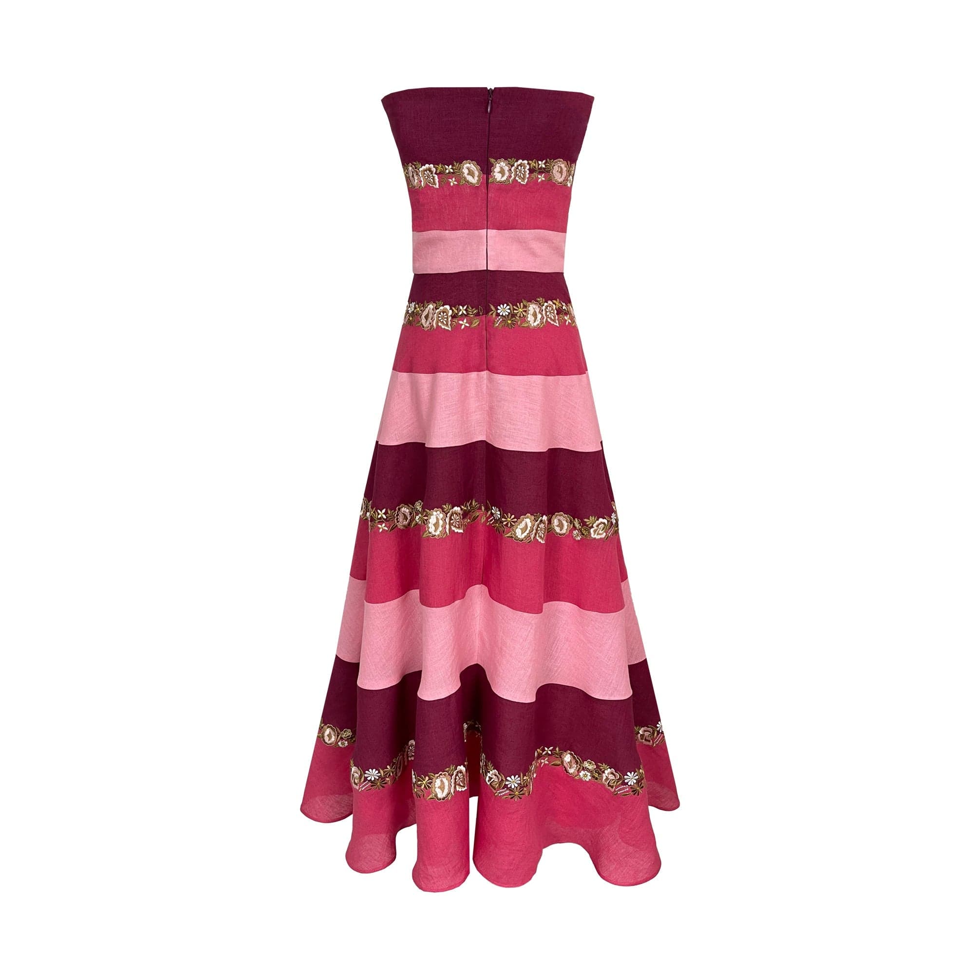 De Castro Dresses Bloom Stripe Dress