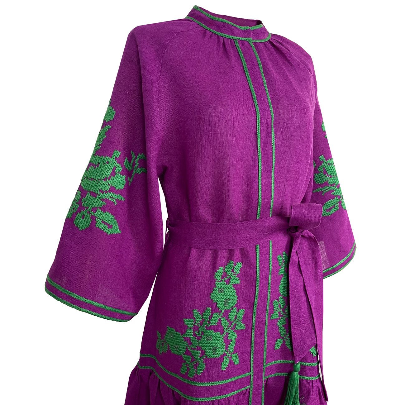 De Castro Dresses Grape Swan Dress