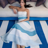 De Castro Dresses The Azure Horizon