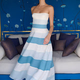 De Castro Dresses The Azure Horizon