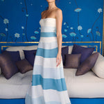 De Castro Dresses The Azure Horizon