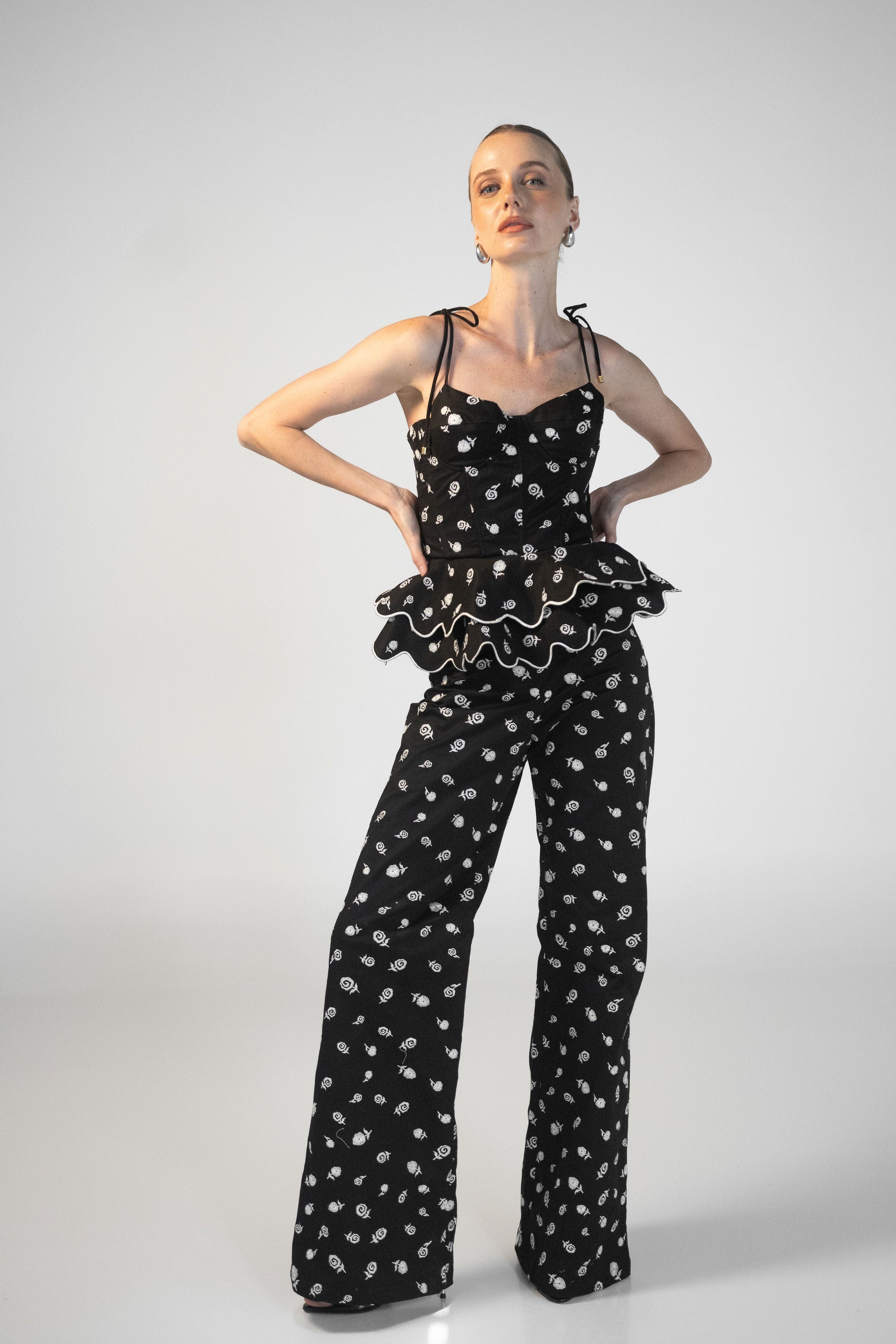 ESTEFANIA Pants Rosita Pant Black