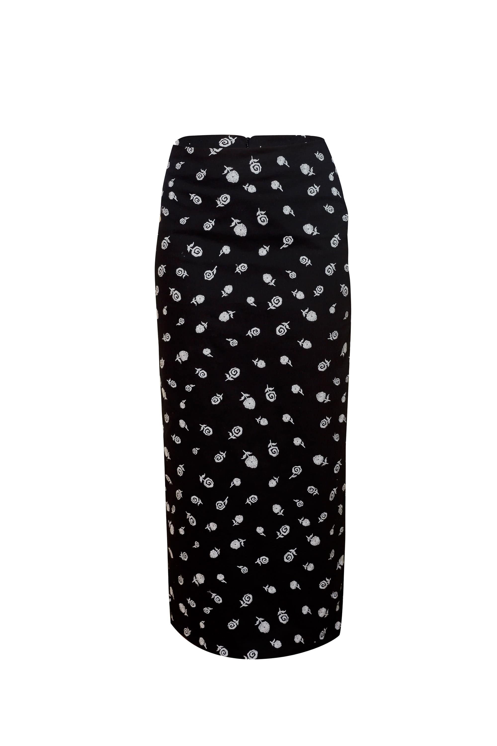 ESTEFANIA Skirt Rosita Midi Skirt Black