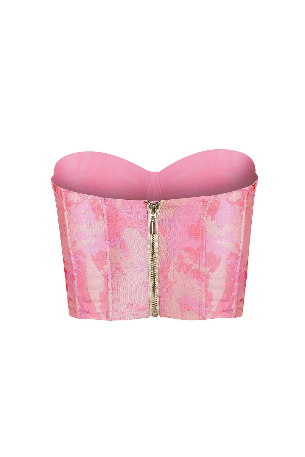 ESTEFANIA Top Idilio Corset Mikado Pink