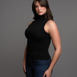 Fallon and Ava Turtleneck The Sleeveless Turtleneck