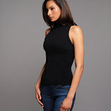 Fallon and Ava Turtleneck The Sleeveless Turtleneck