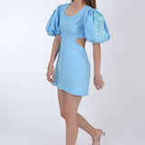 Fanm Mon Dress L / Baltic Sea Achelya Manmzel