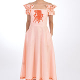 Fanm Mon Dress XXS / Peach Alya Marassa