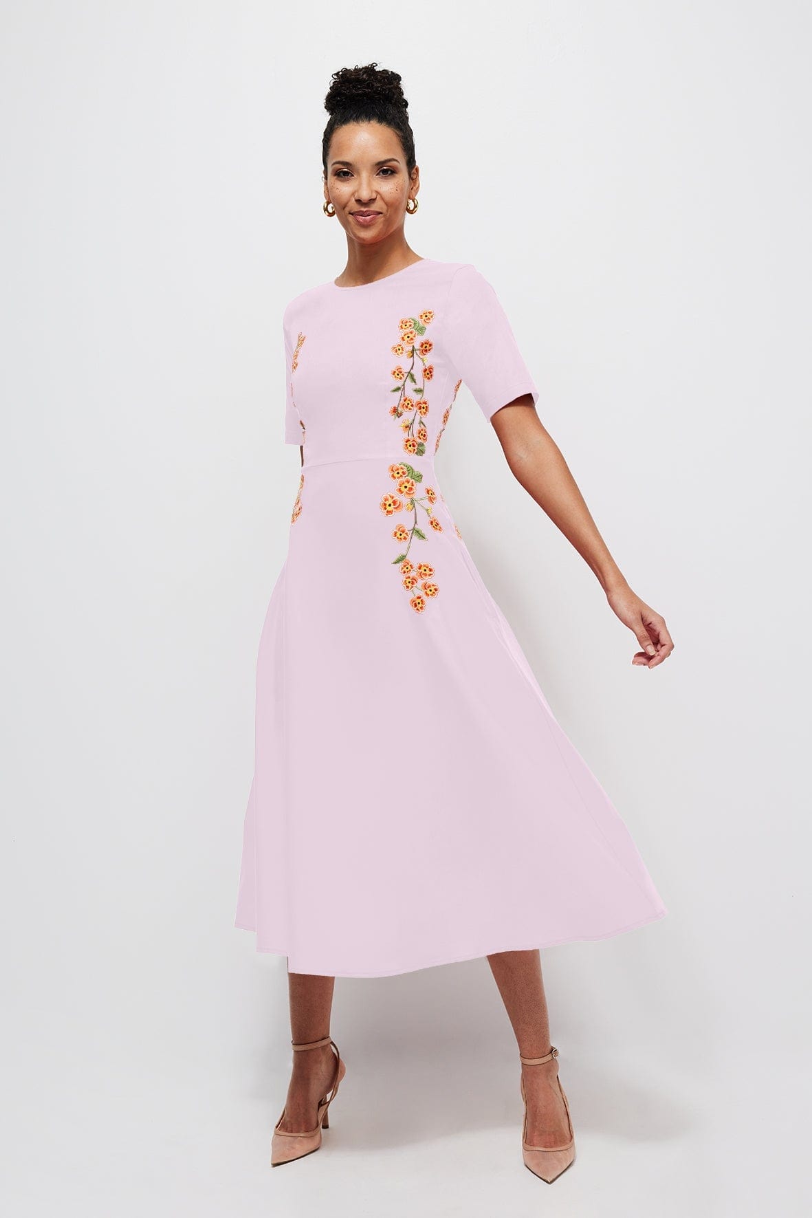 Fanm Mon Dress XXS / Light Pink Amaka Dress