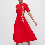 Fanm Mon Dress XXS / Red Amaka Dress