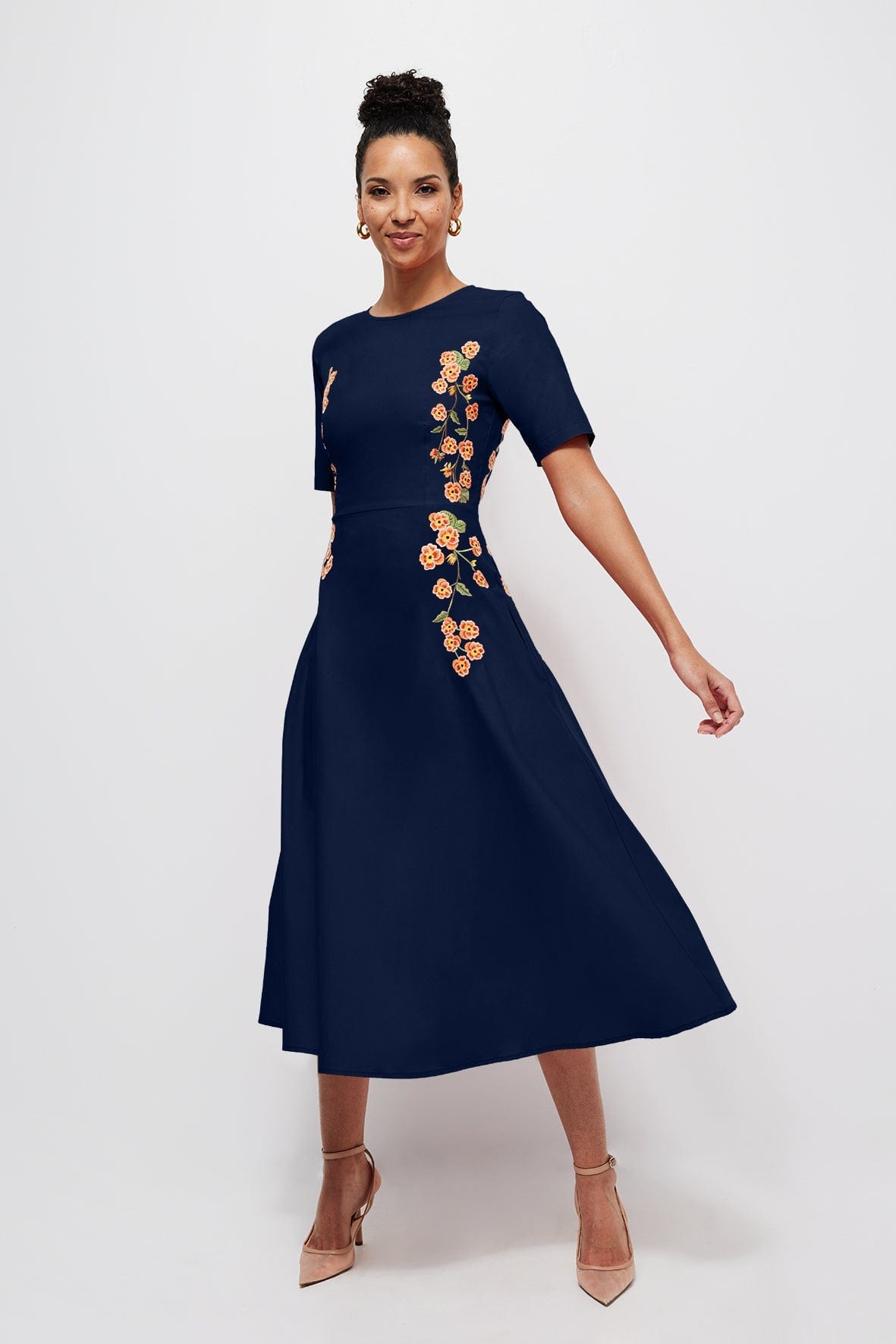 Fanm Mon Dress XXS / indigo blue Amaka Dress
