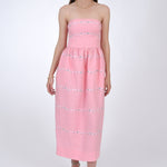 Fanm Mon Dress L / Geranium Pink Anim Manmzel
