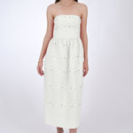 Fanm Mon Dress L / Ivory Anim Manmzel