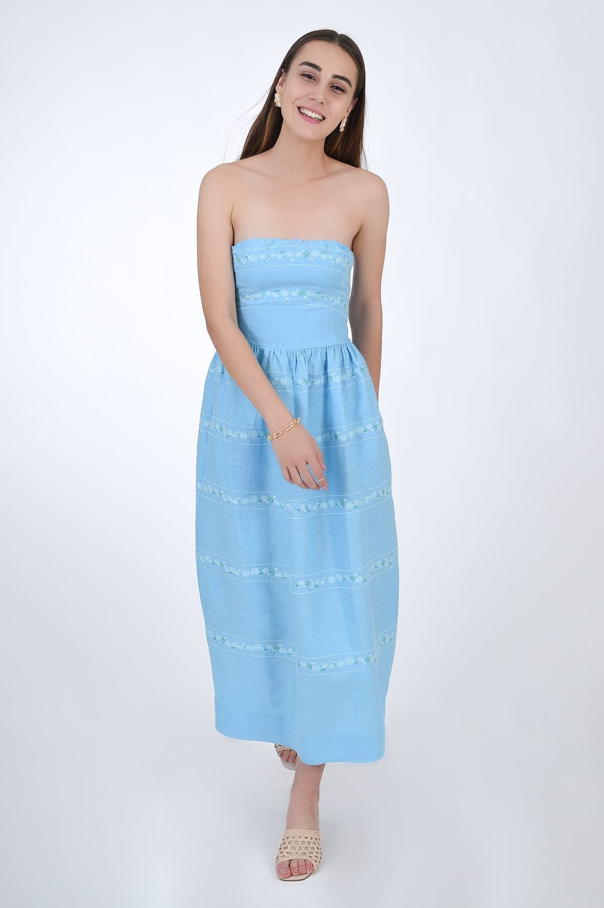 Fanm Mon Dress L / Baltic Sea Anim Manmzel