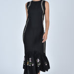 Fanm Mon Dress XXS / Black Elegance