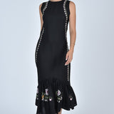 Fanm Mon Dress XXS / Black Elegance
