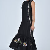 Fanm Mon Dress L / Black Elegance