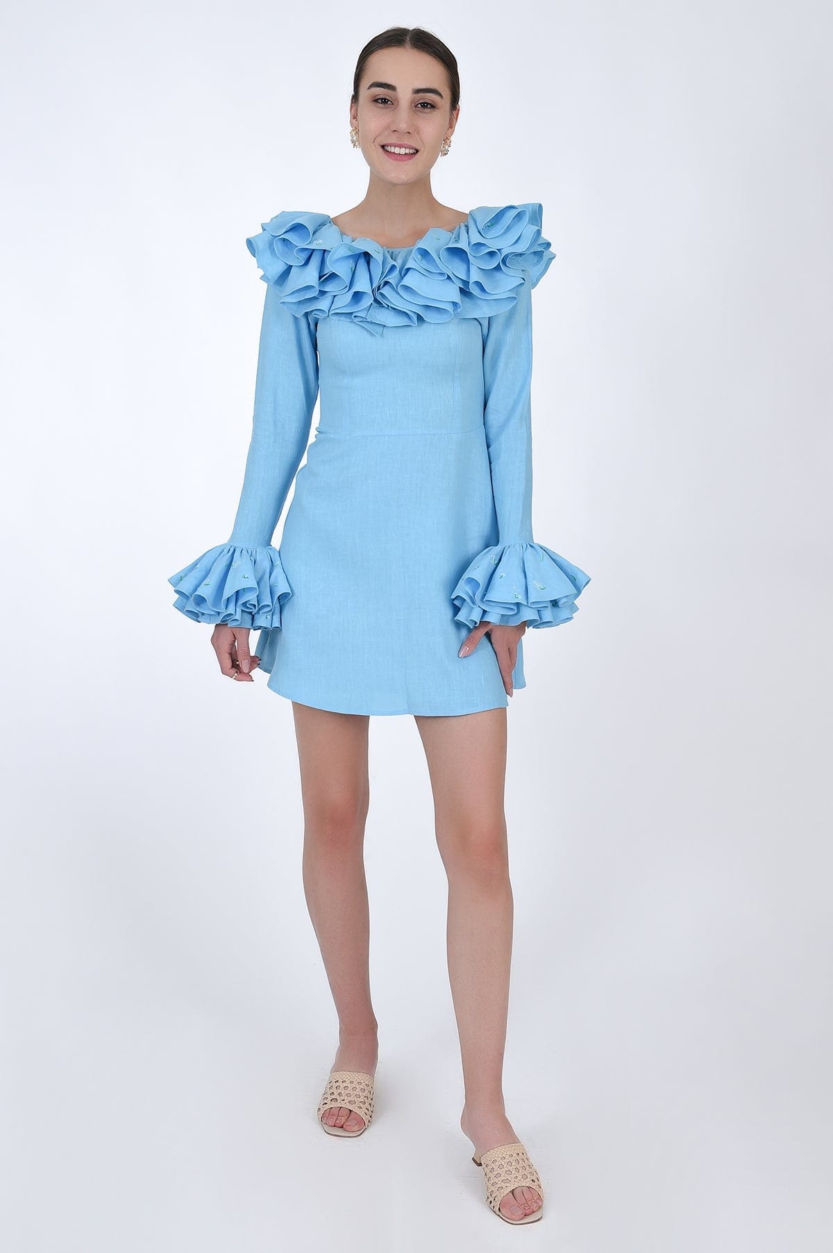Fanm Mon Dress L / Baltic Sea Frivol Manmzel